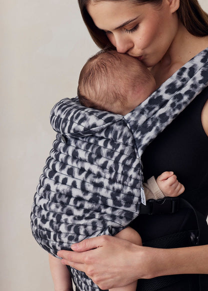 The Armadillo Baby Carrier - Monochrome Leopard
