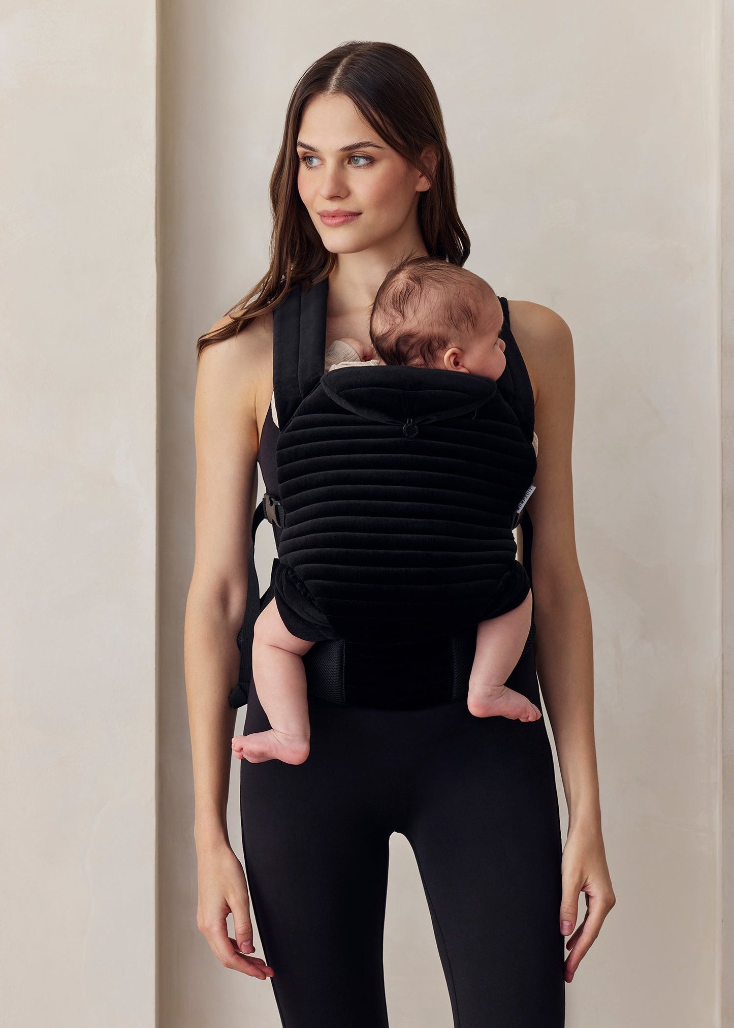 The Armadillo Baby Carrier - Black Velvet
