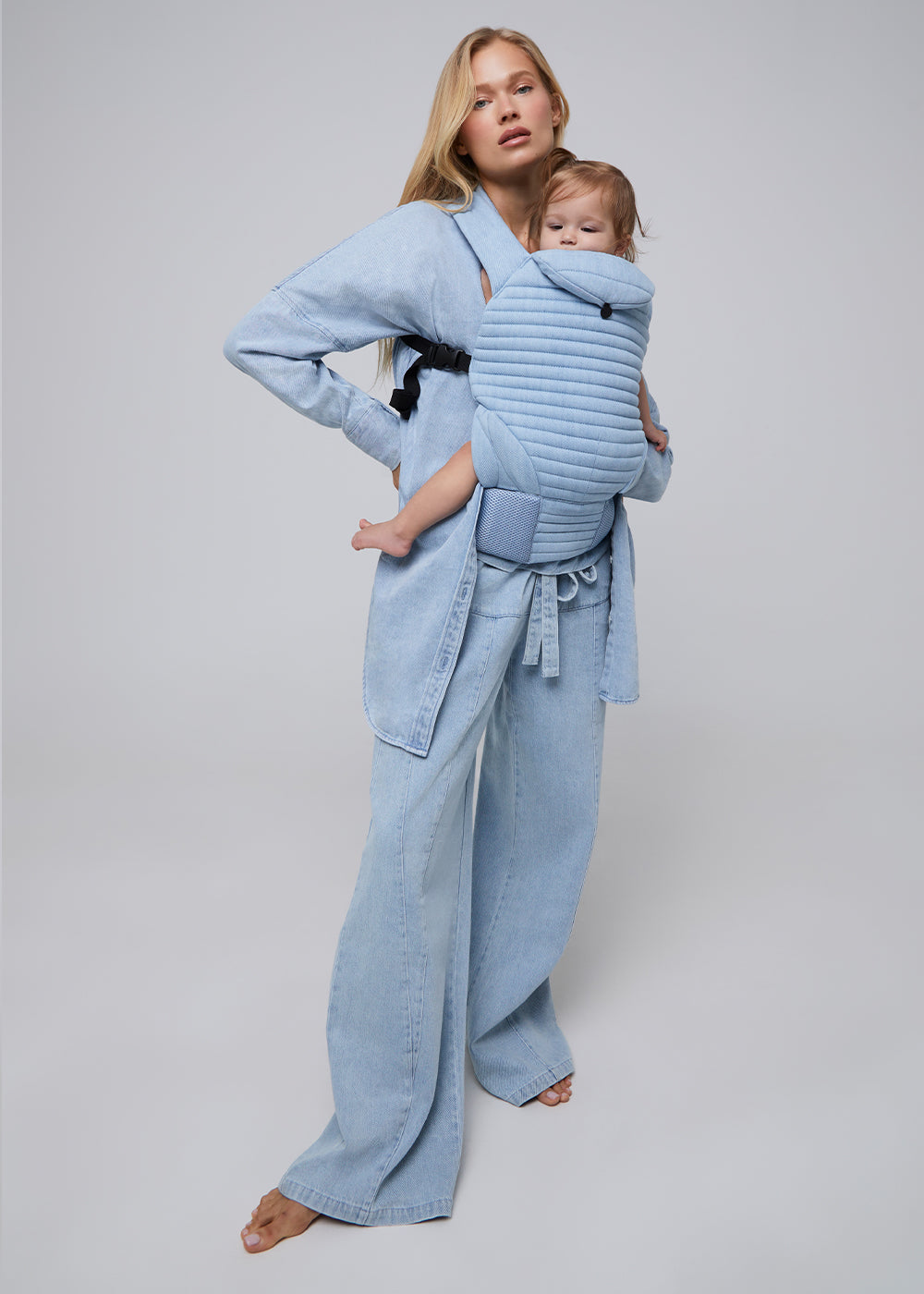 The Armadillo Baby Carrier - Denim