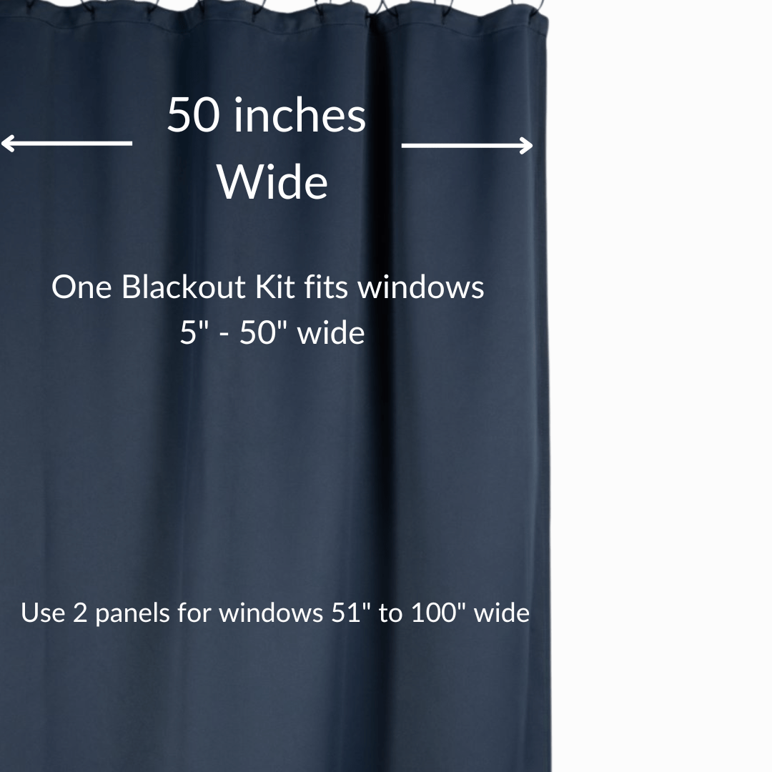 Total Blackout Curtain Kit
