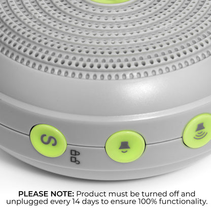 Hushh® White Noise Machine + Travel Case Bundle