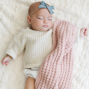WAFFLE KNIT MINI BLANKETS | Saranoni - additional view