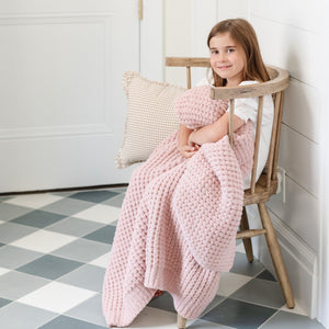 WAFFLE KNIT TODDLER BLANKETS | Saranoni - additional view