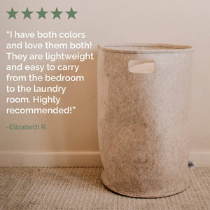 Felt Laundry Hamper | Parker Baby Co. - additional view