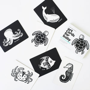 Art Cards for Baby - Ocean Collection | Wee Gallery - additional view