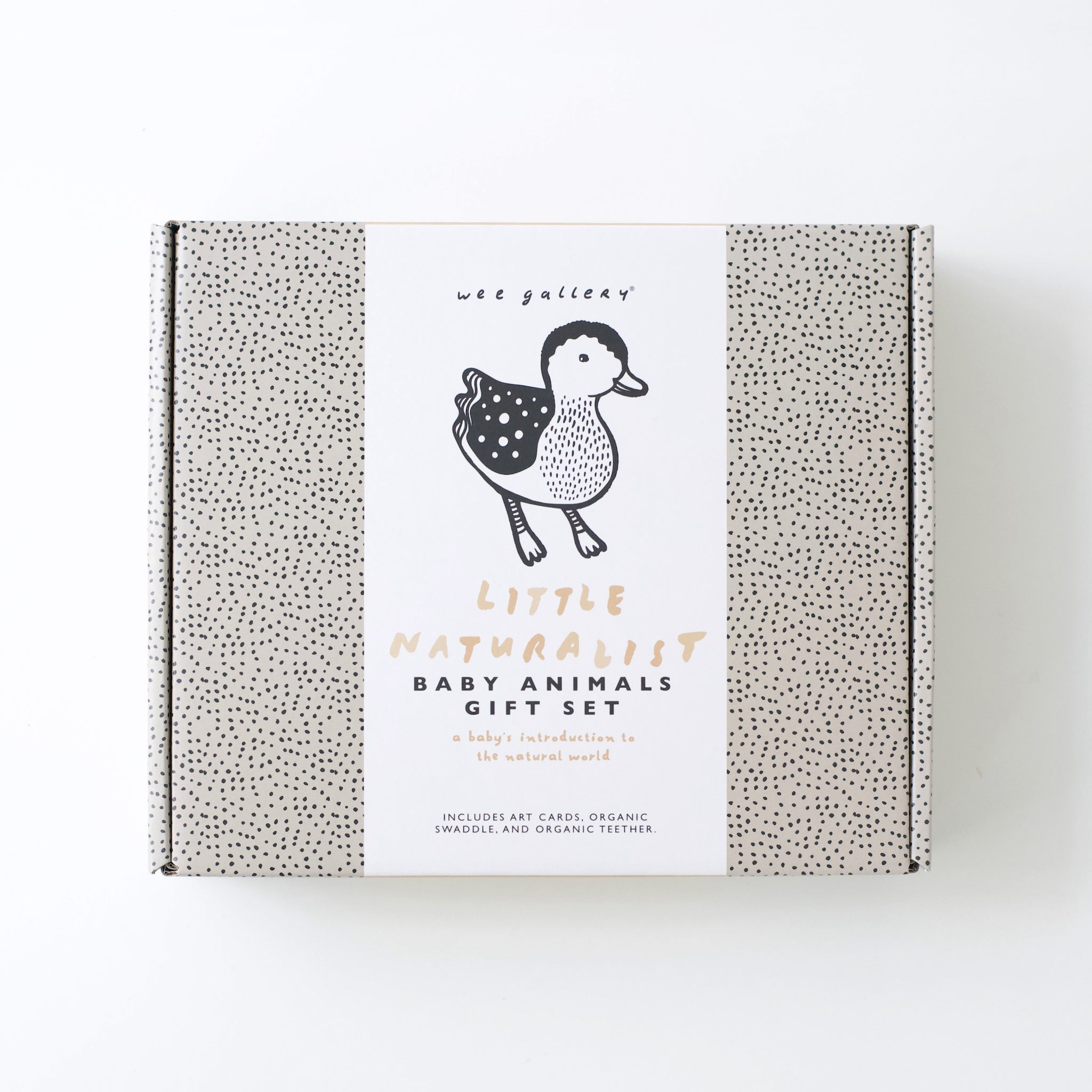 Newborn Baby Gift Set - Baby Animals | Wee Gallery - additional view