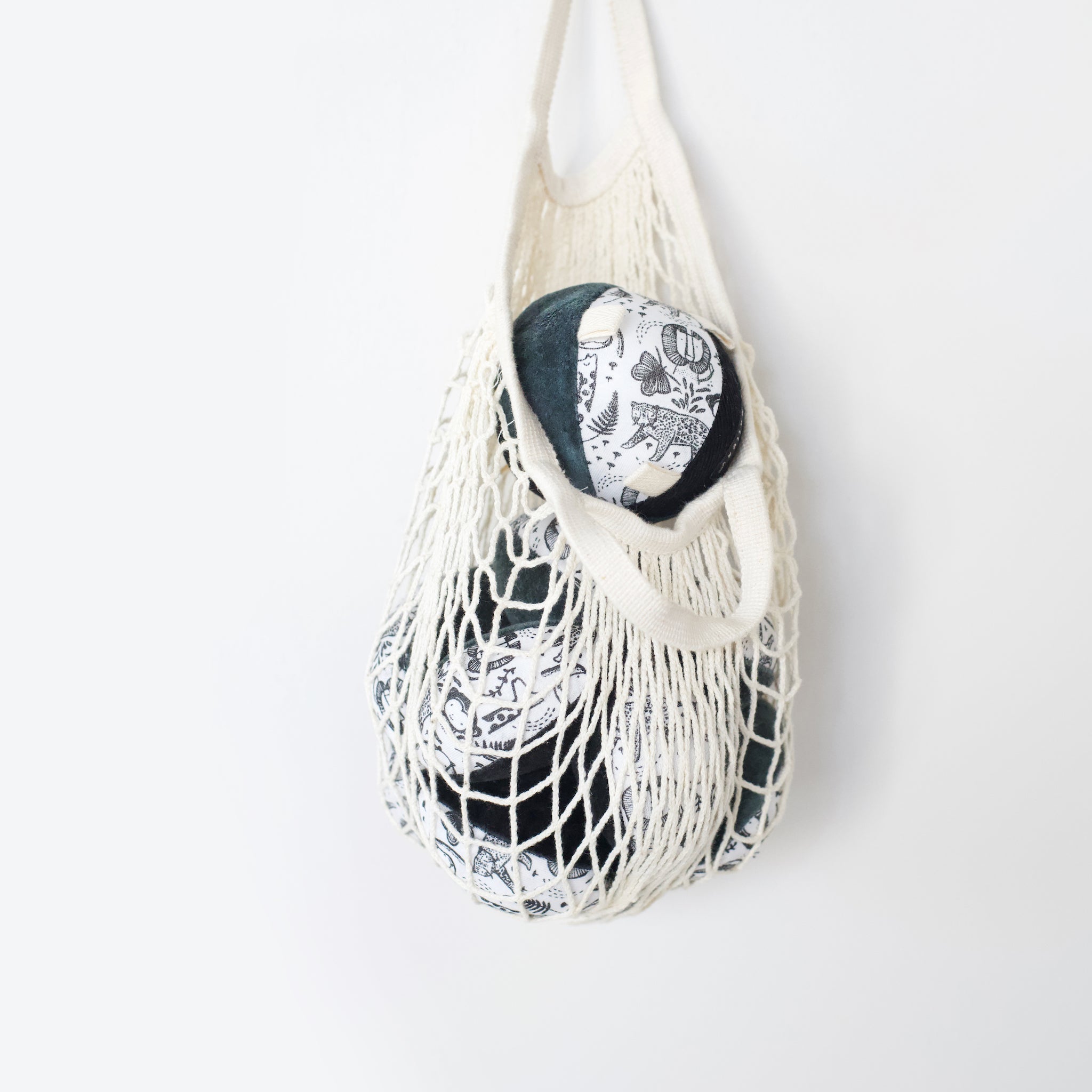 Taggy Ball with Rattle - Wild | Wee Gallery - additional view