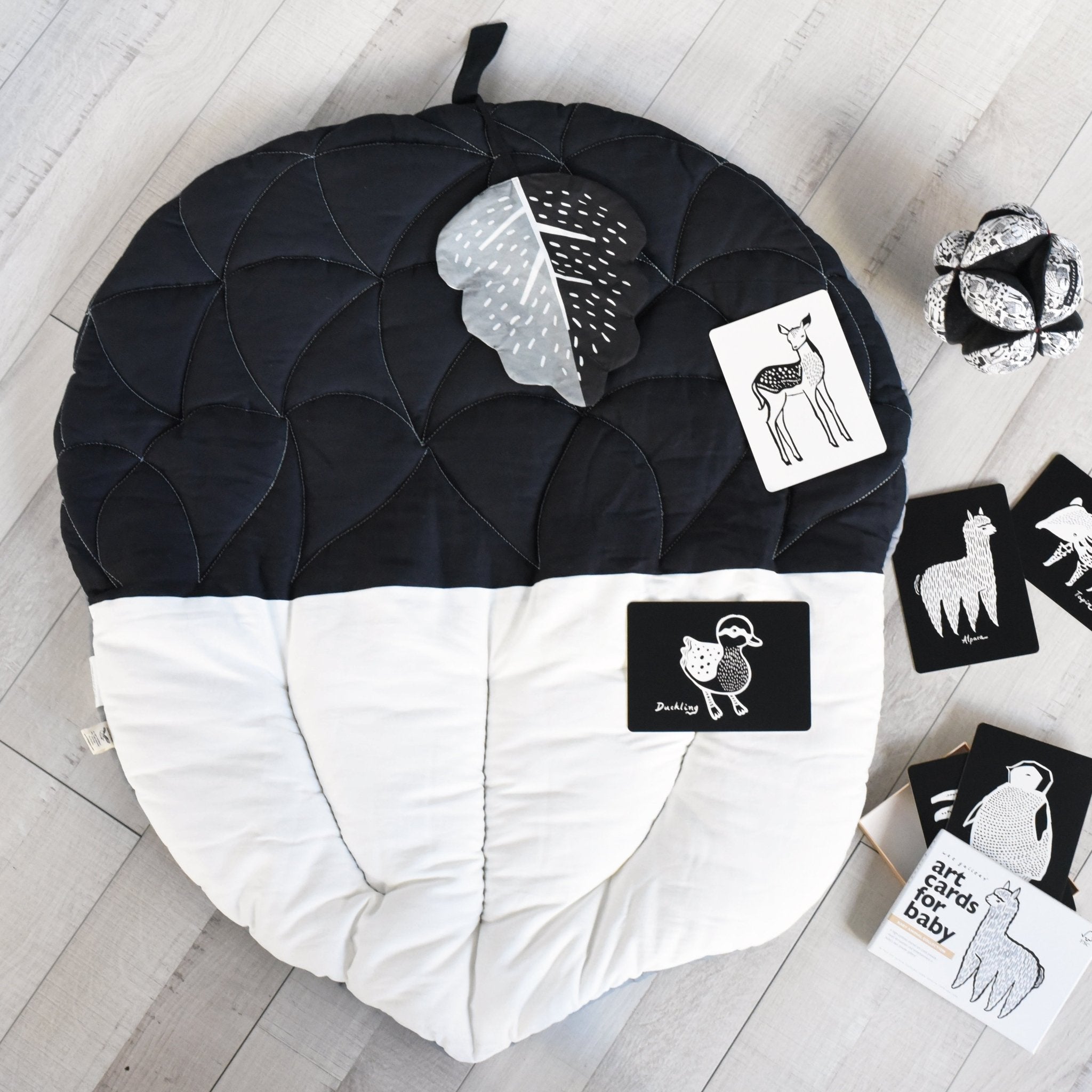 Quilted Playmat - Acorn | Wee Gallery - additional view