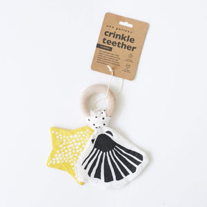 Crinkle Teether - Starfish | Wee Gallery - additional view
