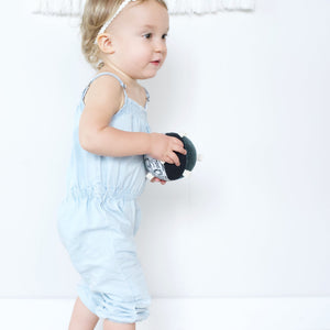 Taggy Ball with Rattle - Wild | Wee Gallery - additional view