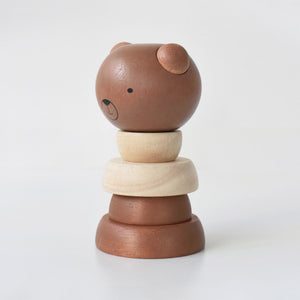 Wood Stacker - Bear | Wee Gallery - additional view