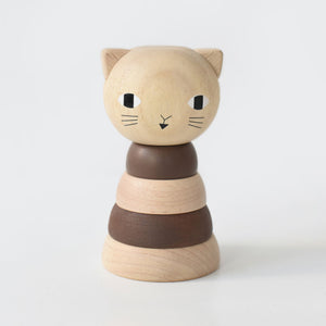 Wood Stacker - Cat | Wee Gallery