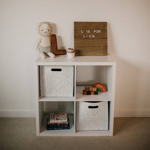 Felt Cube Storage | Parker Baby Co. - additional view
