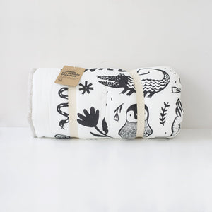 Wildlife Reversible Playmat | Wee Gallery - additional view