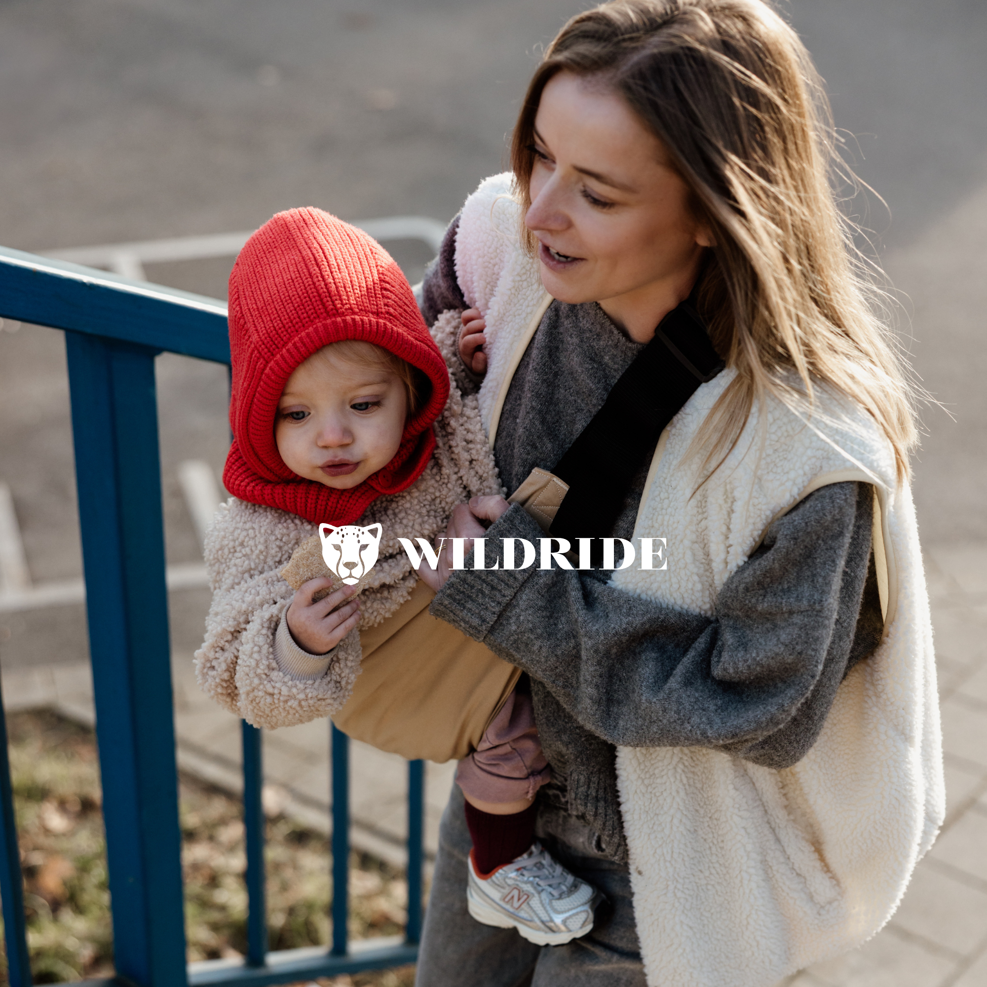 lightweight baby sling beige color