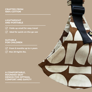 Toddler Carrier Boho | Wildride USA - additional view