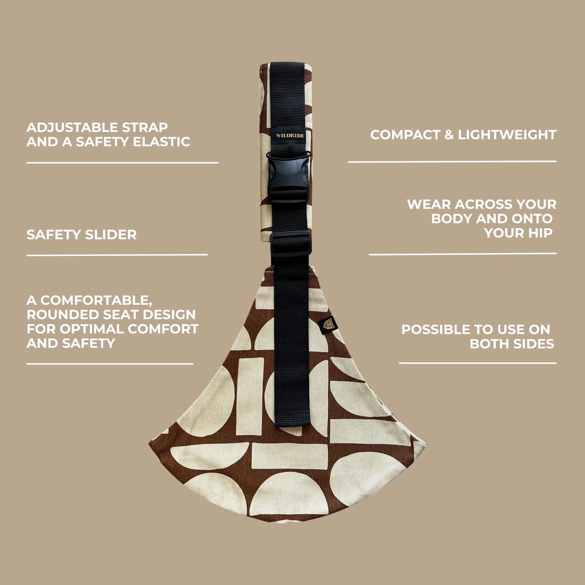 Toddler Carrier Boho | Wildride USA - additional view