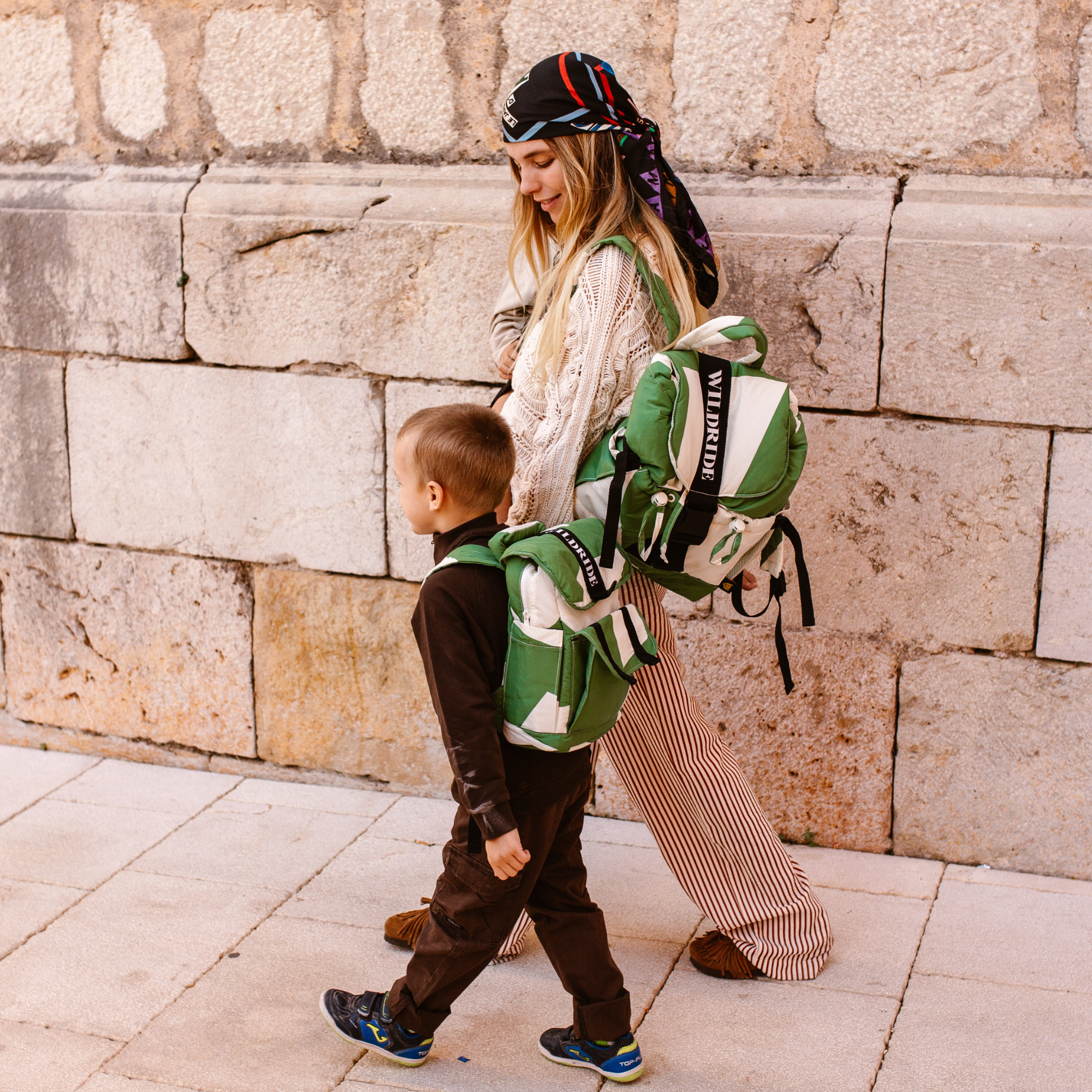 eco friendly school backpack for children