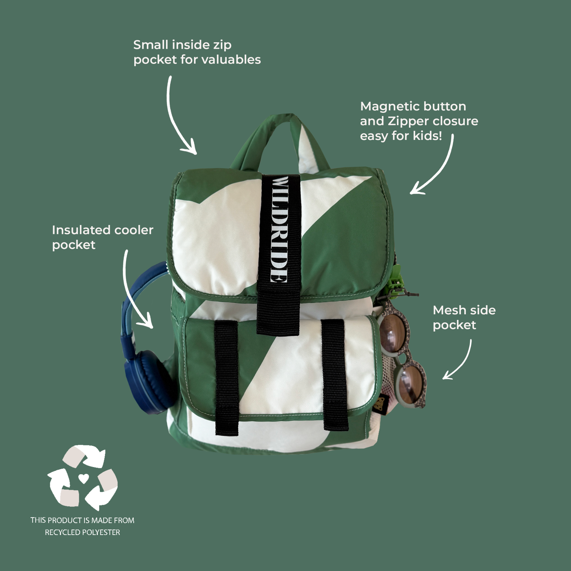 eco friendly school backpack for children