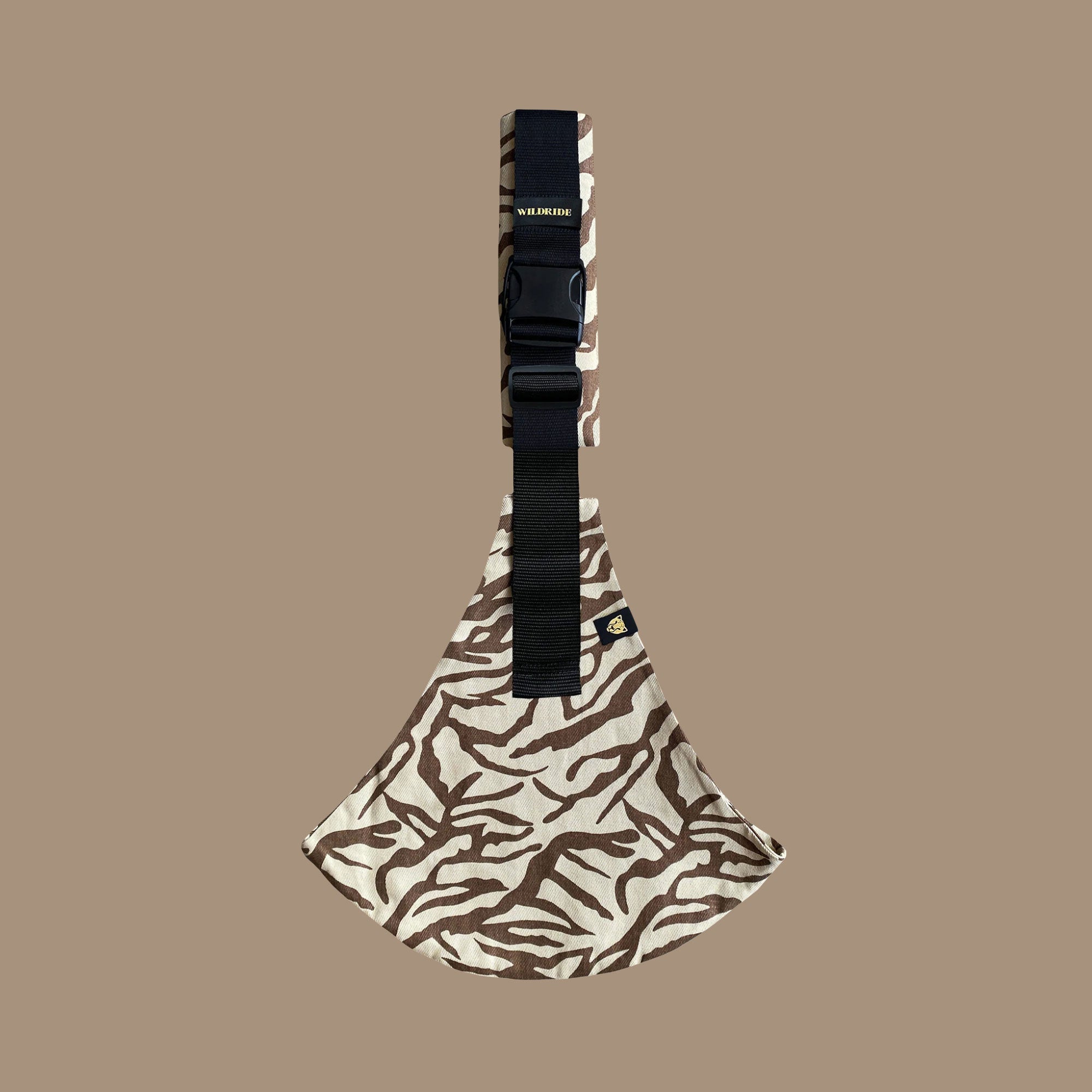 stylish zebra baby sling carrier
