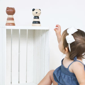 Wood Stacker - Bear | Wee Gallery - additional view