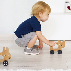Bunny Push Toy | Wee Gallery - additional view